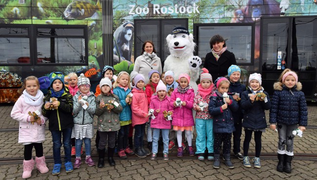 Eisbär, Pinguin & Co. erobern Rostocks City  